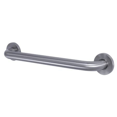 Silver Sage Contemporary Grab Bar, 14-3/4" L, Brass, Brushed Nickel GDR814128